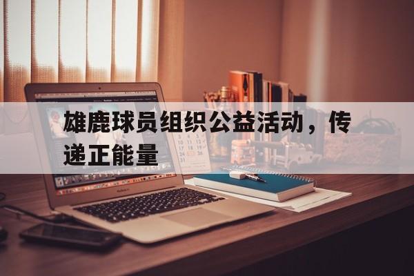 雄鹿球员组织公益活动，传递正能量