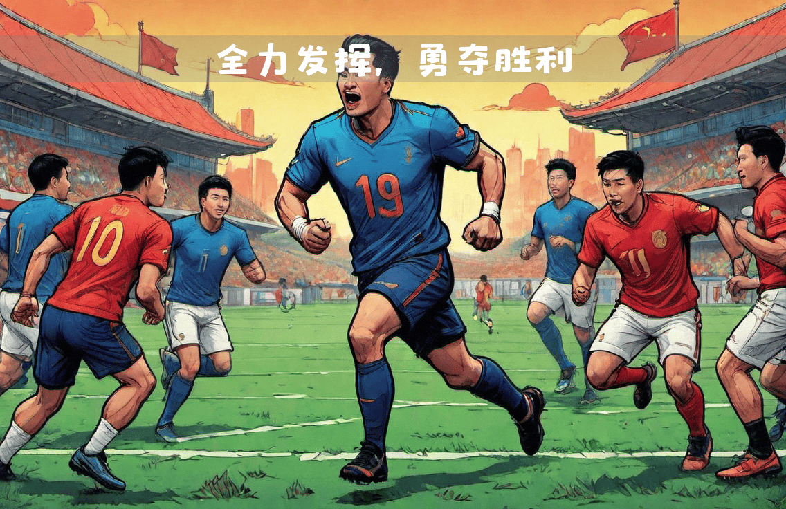 欢乐时刻:中国足球队在比赛中喜迎胜利 欢乐时刻:中国足球队在比赛中喜迎胜利